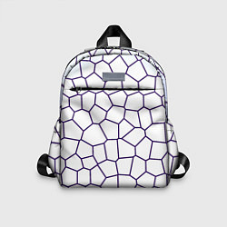 Детский рюкзак Сетчатый паттерн, цвет: 3D-принт