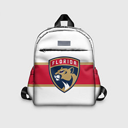 Детский рюкзак Florida panthers - uniform - hockey, цвет: 3D-принт