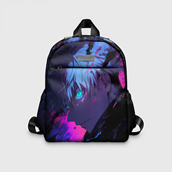 Детский рюкзак Сатору Годжо - Магическая битва - неон, цвет: 3D-принт