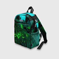 Детский рюкзак Зелёный город, цвет: 3D-принт — фото 2