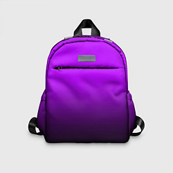 Детский рюкзак Градиент фиолетово-чёрный
