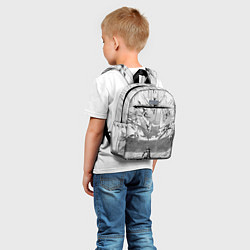 Детский рюкзак Нападение ангелов - Евангелион, цвет: 3D-принт — фото 2