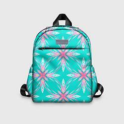 Детский рюкзак Геометрический цветочный узор, цвет: 3D-принт