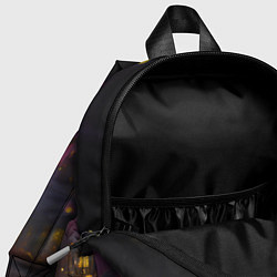 Детский рюкзак Жуткий дом и ведьма с метлой, цвет: 3D-принт — фото 2