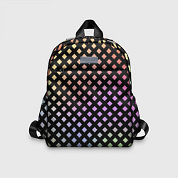 Детский рюкзак Цветной под сеткой имитация