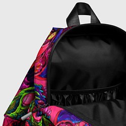 Детский рюкзак КС 2 хайпербист, цвет: 3D-принт — фото 2