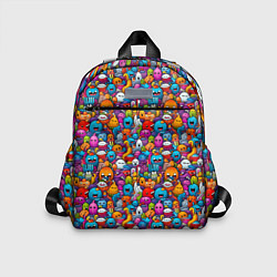 Детский рюкзак Маленькие монстрики, цвет: 3D-принт