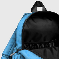 Детский рюкзак Звёздочки голубой паттерн, цвет: 3D-принт — фото 2