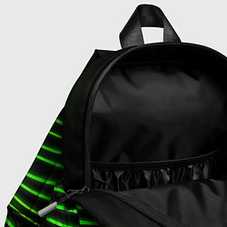 Детский рюкзак CS2 green logo, цвет: 3D-принт — фото 2