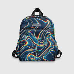 Детский рюкзак Abstract waves, цвет: 3D-принт