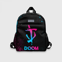 Детский рюкзак Doom - neon gradient, цвет: 3D-принт