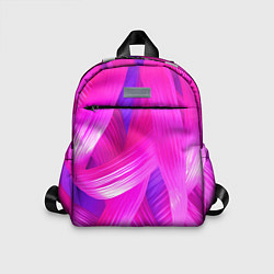 Детский рюкзак Розовые лоскуты, цвет: 3D-принт