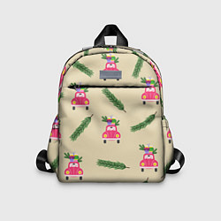 Детский рюкзак Машина с подарками, цвет: 3D-принт