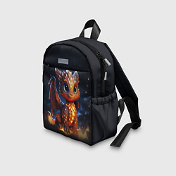 Детский рюкзак Котик дракоша, цвет: 3D-принт — фото 2