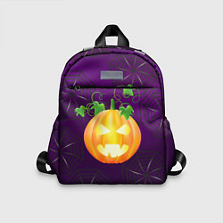Детский рюкзак Зловещая тыква, цвет: 3D-принт