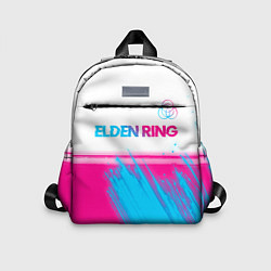 Детский рюкзак Elden Ring neon gradient style: символ сверху, цвет: 3D-принт
