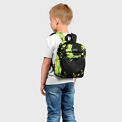 Детский рюкзак Minecraft кислотный, цвет: 3D-принт — фото 2