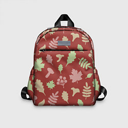 Детский рюкзак Осень - бордовый 3