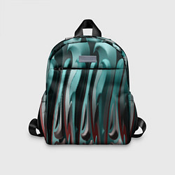 Детский рюкзак Металлический рельеф, цвет: 3D-принт
