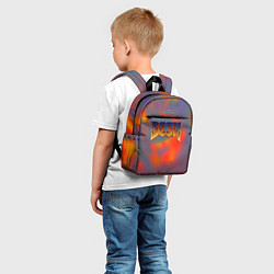 Детский рюкзак Дум планета марс, цвет: 3D-принт — фото 2
