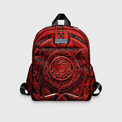 Детский рюкзак Скандинавский орнамент викингов, цвет: 3D-принт