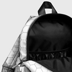 Детский рюкзак Dark Souls glitch на светлом фоне: символ сверху, цвет: 3D-принт — фото 2
