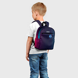 Детский рюкзак Наса корп спейс, цвет: 3D-принт — фото 2
