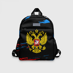 Детский рюкзак Герб РФ краски