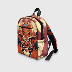 Детский рюкзак Баронг индонезийские узоры, цвет: 3D-принт — фото 2