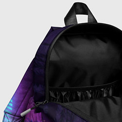 Детский рюкзак Их виль нихт - мем с танцующим волком, цвет: 3D-принт — фото 2