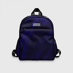 Детский рюкзак Абстракция ночной тёмно-синий, цвет: 3D-принт
