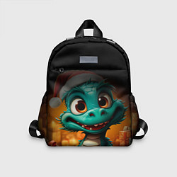 Детский рюкзак Зеленый дракон, цвет: 3D-принт