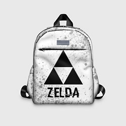 Детский рюкзак Zelda glitch на светлом фоне, цвет: 3D-принт