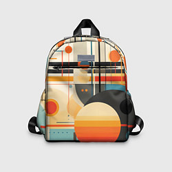 Детский рюкзак Стильная геометрия, цвет: 3D-принт