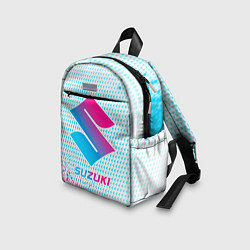 Детский рюкзак Suzuki neon gradient style, цвет: 3D-принт — фото 2