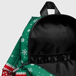 Детский рюкзак Леха новогодний, цвет: 3D-принт — фото 2