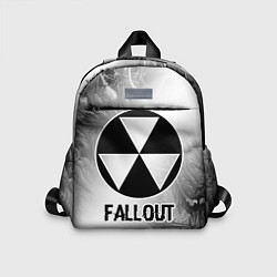 Детский рюкзак Fallout glitch на светлом фоне