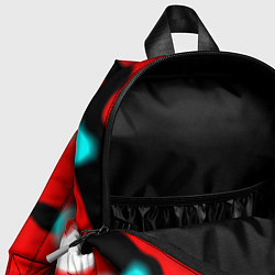 Детский рюкзак Анархия красные краски, цвет: 3D-принт — фото 2