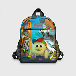 Детский рюкзак Маленький Мальчик Чикен Ган, цвет: 3D-принт