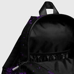 Детский рюкзак Новогодняя Галина на темном фоне, цвет: 3D-принт — фото 2