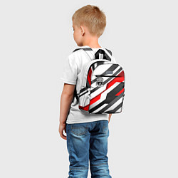 Детский рюкзак Ливерпуль - абстракция, цвет: 3D-принт — фото 2
