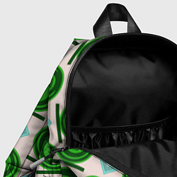 Детский рюкзак Круг логотип и ромб, цвет: 3D-принт — фото 2