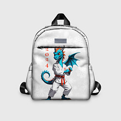 Детский рюкзак Дракон на спорте 2024, цвет: 3D-принт