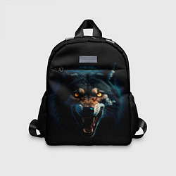 Детский рюкзак Волк хищник, цвет: 3D-принт