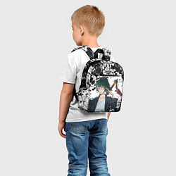 Детский рюкзак Маки зенин из магической битвы - брызги, цвет: 3D-принт — фото 2