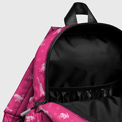 Детский рюкзак Розовые зайцы, цвет: 3D-принт — фото 2
