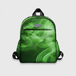 Детский рюкзак Зеленый дым, цвет: 3D-принт