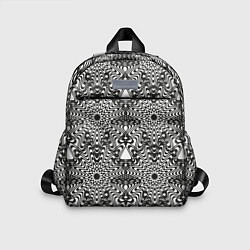 Детский рюкзак Черные линии, цвет: 3D-принт