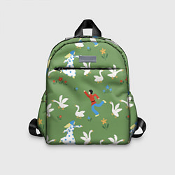 Детский рюкзак Надоедливые гуси - паттерн