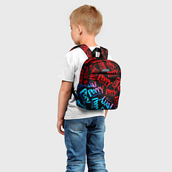 Детский рюкзак Хагги ваги неон градиент, цвет: 3D-принт — фото 2
